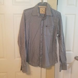 HCO Men's Pinstripe XL Long-sleeved Shirt